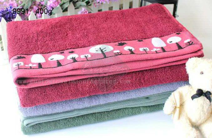China Bulk personalized towels bulk burnt orange towels Manufacturer Custom Bamboo Sweat Towels Factory for Brazil Argentina Chile Africa Mexico Peru